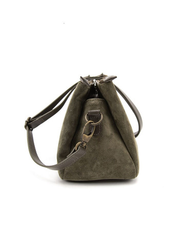 Сумка женская кроссбоди через плечо на три отдела из натуральной замши. RoyalBag CH-011A-Y (331532782)