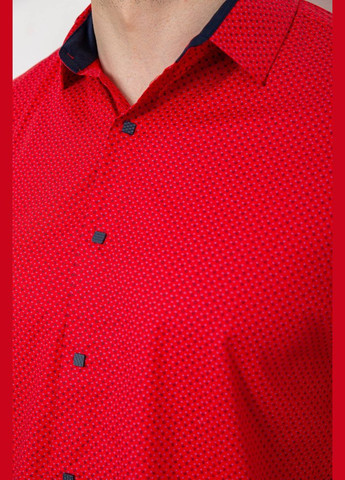 Сорочка чоловіча з принтом, колір червоний, 214R7338 Ager (346345242)