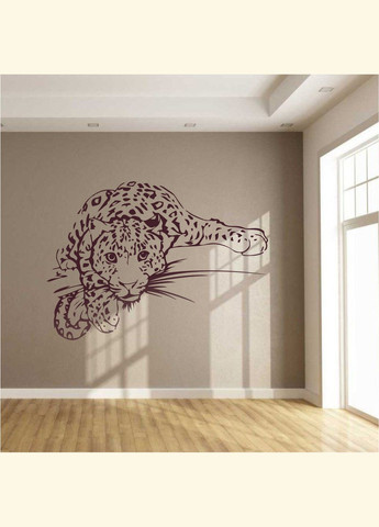 Трафарет для покраски, Леопард-7, одноразовый из самоклеящейся пленки 95 х 140 см Декоинт (278289334)