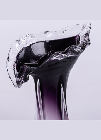 Ваза ручної роботи Castillo скляна 22 см, Yiwu (325701417)