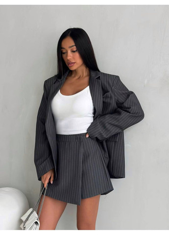 Жіночий костюм із піджаком та спідницею-шортами Україна (354824161)