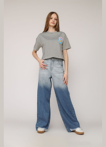 Футболка з коротким рукавом жіноча колір білий ЦБ-00275568 Crep - (327610161)