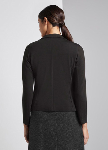 Черный женский жакет Tom Tailor однотонный - всесезон