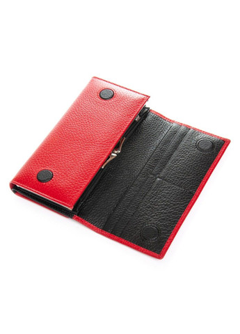 Шкіряний жіночий гаманець BR W46-4 red-black Dr. Bond (360938721)