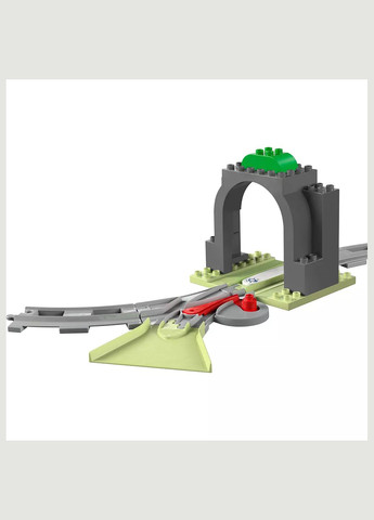 Конструктор Duplo Дополнительный набор Железнодорожный тоннель и колеи (10425) Lego (333253236)