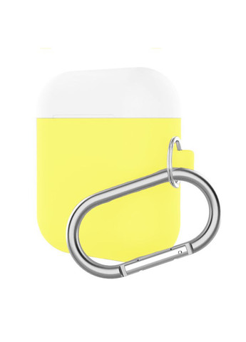 Чехол Hang Case для Apple AirPods Yellow/White (ARM53767) ArmorStandart (260009981)