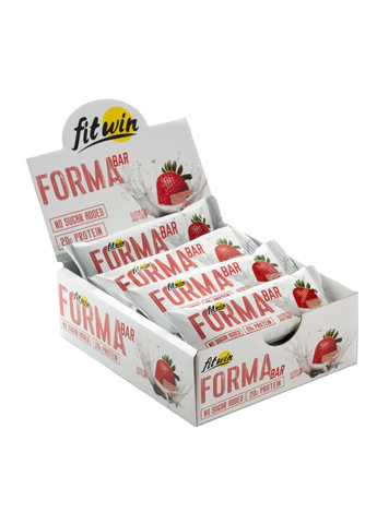 Батончик Forma Bar полуничний йогурт 60г FitWin (370032658)