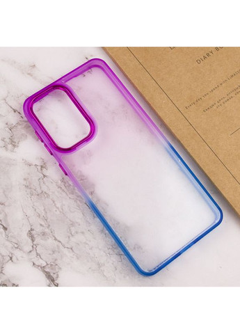 Чохол TPU+PC Fresh sip series для Samsung Galaxy A35 Синій / Фіолетовий No Brand (360879734)