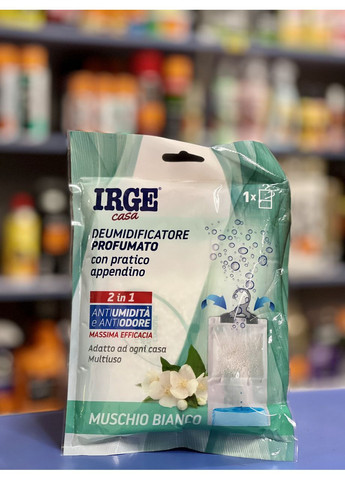 Поглотитель влаги и запахов + освежитель воздуха Без запаха, 500 мл в шкаф IRGE (363841043)