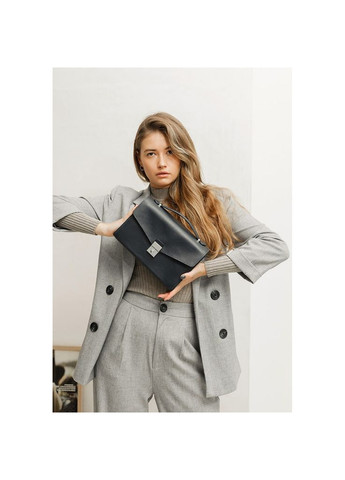 Женская кожаная сумка-кроссбоди Lola черная (A-026693) BlankNote (327874248)