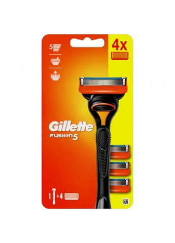 Станок для гоління Gillette fusion5 с 4 сменными картриджами (268139520)