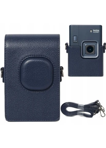 Набір камера миттєвого друку Instax Mini LiPlay+ Midnight Blue + чохол + фотоальбом 108 + фотоплівка 20 шт + наклейки Fujifilm (402932814)