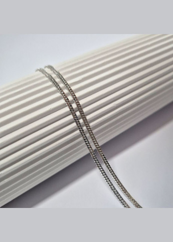 Серебряная Цепочка плоская цепь Ромб см серебро 925 пробы Родированное 268р3/50 4.10г No Brand (315724807)