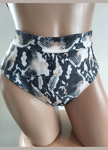 Сірий демісезонний жіночий роздільний купальник (арт.6086) No Brand