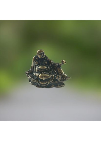 Урожай ретро мідна латунна металева статуетка фігурка Усміхнений великий живіт Будда Майтрейя No Brand (292260472)