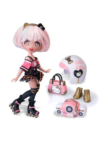 Ігровий набір лялька Hello Kitty Золота Ролер Діва 19,5 см 4SF Manga Dolls (398204745)