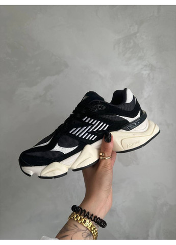 Кросівки жіночі і чоловічі New Balance 9060 Black/White | Нью Баланс 9060 чорні No Brand чорні демісезони (348419319)