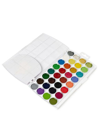 Акварель суха "Творчість" 400114, 32 кольори No Brand (354775809)
