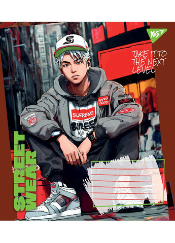 Набір зошитів Street wear А5 в клітинку 36 аркушів 15 шт. () Yes 767071 (337470874)