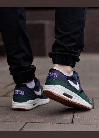 Комбіновані Осінні кросівки чоловічі nike nd No Brand Air Max 1 Gorge Green