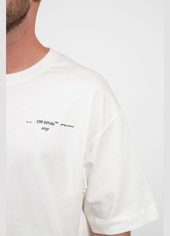 Белая футболка Off White