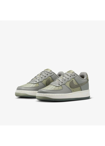 Кроссовки женские Air Force 1 Green/Grey Nike серые (364838176)