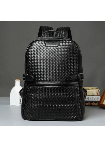 Мужской городской рюкзак плетеный экокожаный городской рюкзак для мужчин и подростков ProDobro (363221691)