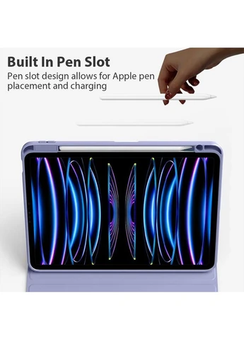 Чохол TPUCristal Pen holder 360 для Xiaomi Pad 6 / 6 Pro 11 2023 No Brand (394037995)