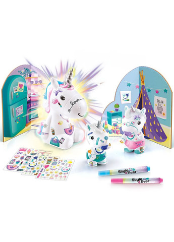 Набір для творчості DIY Style 4 Ever Мої улюбленці Родина сяючіх єдинорогів () Canal Toys OFG287 (370141004)