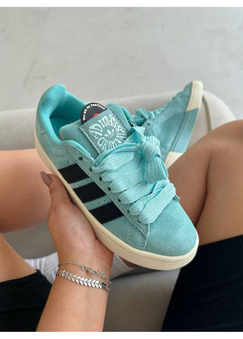 КРОСІВКИ ЖІНОЧІ ADIDAS CAMPUS VALENTINES DAY BLUE АДІДАС КАМПУС No Brand білі демісезони (367175154)