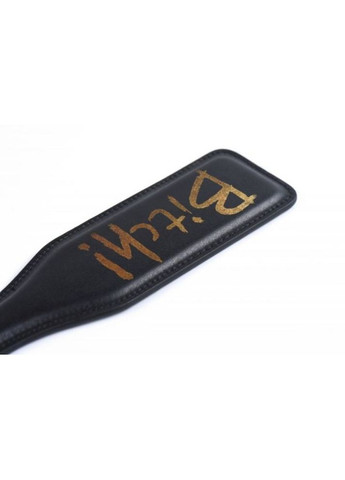 Паддл Bitch!, італійська шкіра, чорний UPKO (297133891)