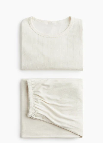 Молочна всесезон піжама H&M