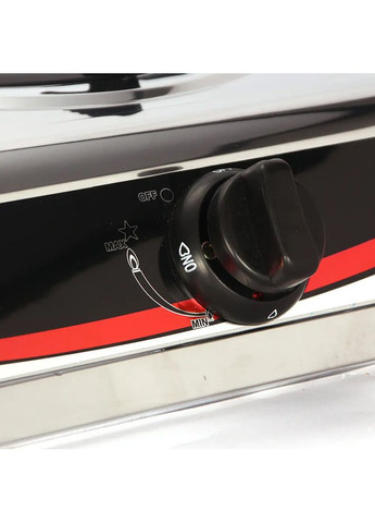 Настольная газовая плита на 2 конфорки 4400 Вт, MS 6606 / Плита газовая Domotec (370625483)