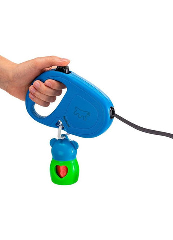 Поводок-рулетка для собак с лентой FLIPPY ONE TAPE MEDIUM, синий Ferplast (335587312)