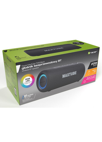 Bluetooth колонка MaxTube TWS Black 20W (TRAGLO47358) Tracer (346530896)