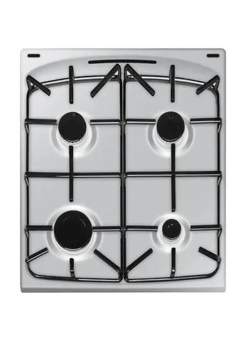 плита газовая fcgx5202092, 50х60см, 67л, эмаль, газ контр., нержавеющая сталь HANSA