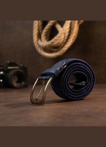 Ремень мужской классика 20520 Синий Vintage (302972243)