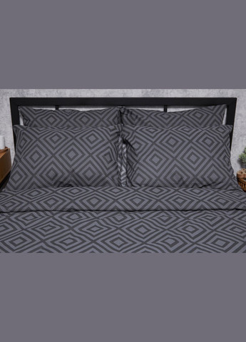 Комплект постельного белья Бязь Gold Люкс «» King Size 220x240 наволочки 2х50х70 (MS-820004656) Moon&Star Storm (293147751)