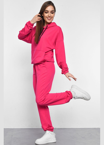 Спортивний костюм жіночий малинового кольору Let's Shop (293765059)