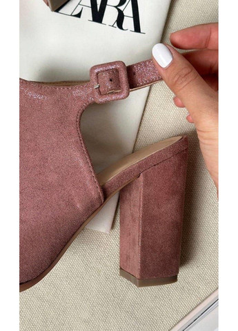 Босоніжки жіночі замша пудрові Stilli (305847746)