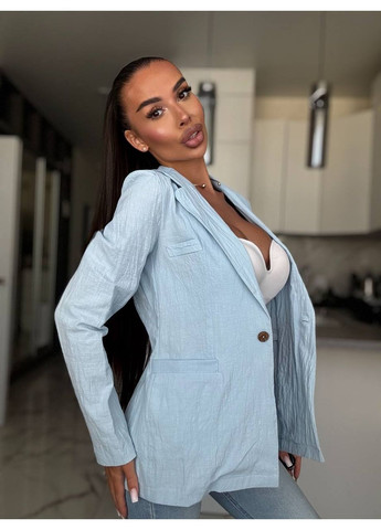 Піджак, колір Блакитний No Brand (361120378)