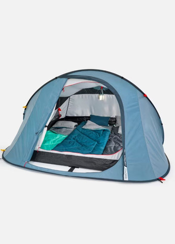 Быстросборная Туристическая Палатка (Трехместная) ARPENAZ Водонепроницаемая Синий Quechua (335052902)