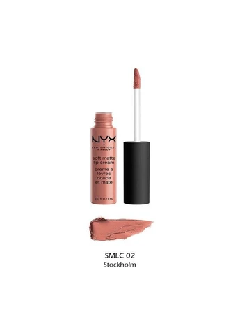 Матова помада-крем Soft Matte Lip Cream (8 мл) STOCKHOLM (SMLC02) NYX Professional Makeup (279364009)