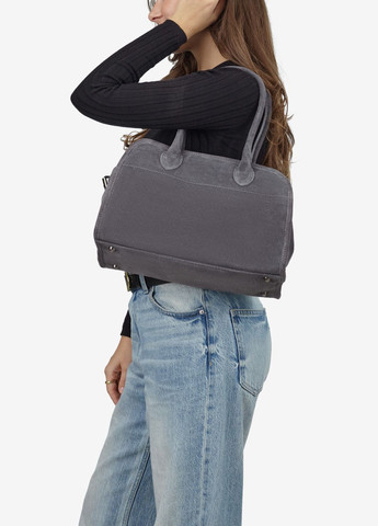 Сумка женская замшевая тоут средняя Tote Regina Notte (308338151)