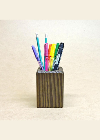 Настільний органайзер з дерева Стюарт сепія (КНЦ-000208) No Brand (328226424)