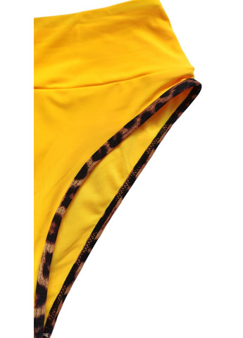 Жовтий літній купальник топ, роздільний FUBA