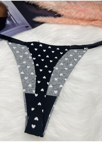 Трусики стрінги бавовняні безшовні в рубчик з регуляторами об'єму на стегнах Vimerlea's spring (350935619)