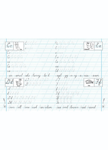 Книга Прописи-тренажер. Английский язык. Рукописный шрифт (Crystal Book) No Brand (338873457)