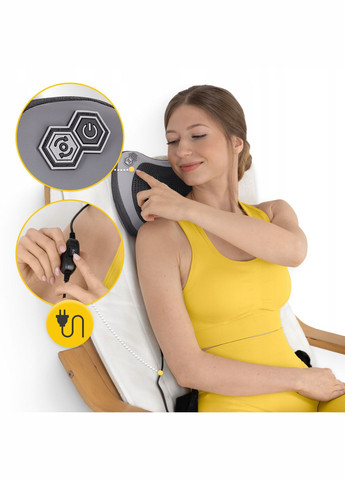 Подушка-масажер Shiatsu Pro+ Black () 4FIZJO P-5907739319159 (324264895)