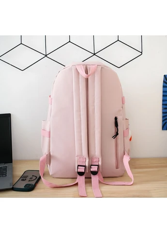 Школьный набор 5в1, Рюкзак \ портфель, сумка для сменной одежды, сумочка, пенал, мешочек No Brand (390038959)
